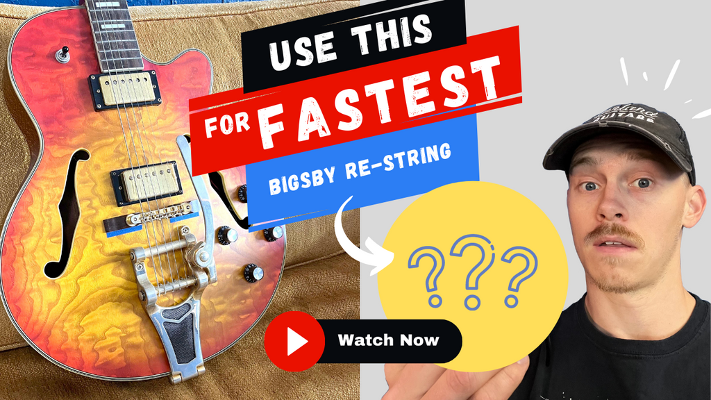 The #1 Tool For FASTEST Bigsby Re-string Setup!