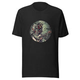 Zombie Crackle Guitar Unisex t-shirt