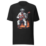 Evil Guitarist Unisex t-shirt